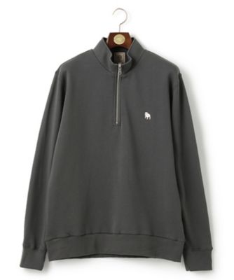 ＜J.PRESS (Men)＞【ＷＥＢ限定】【ＵＮＩＳＥＸ】バックブルＷフェイスハーフジップスウェット（ＫＫＯＶＮＸ０８２２）