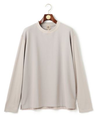 【SALE】J.PRESS (Men)/ジェイ・プレス【KING SIZE】【J.PRESS PREMIUM JERSEY】無地 ロングスリーブTシャツ(KKOXCA0105) 003_ライトグレー トップス【三越伊勢丹/公式】
