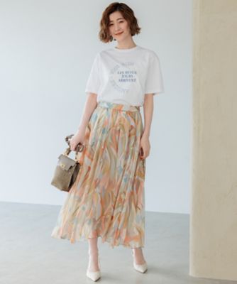 【ＳＬＯＷ／一部店舗限定】エフォートレス　プリントＴシャツ（ＫＫＳ１ＣＭ０９３０）