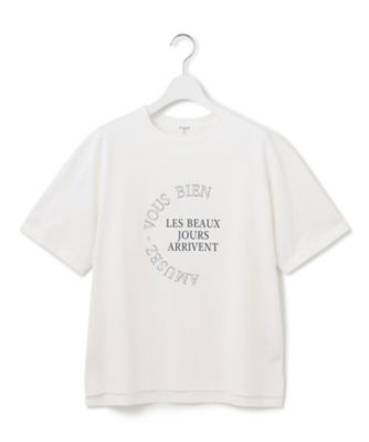 【ＳＬＯＷ／一部店舗限定】エフォートレス　プリントＴシャツ（ＫＫＳ１ＣＭ０９３０）