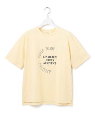 【ＳＬＯＷ／一部店舗限定】エフォートレス　プリントＴシャツ（ＫＫＳ１ＣＭ０９３０）