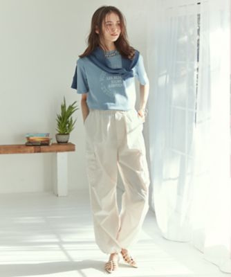 【ＳＬＯＷ／一部店舗限定】エフォートレス　プリントＴシャツ（ＫＫＳ１ＣＭ０９３０）