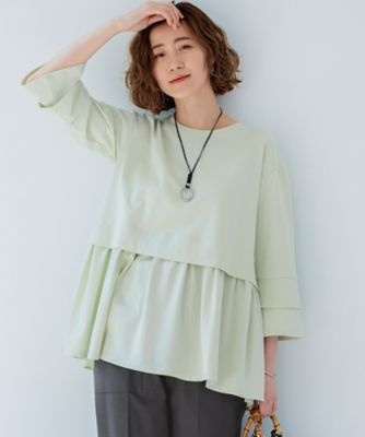 【ＳＬＯＷ／好評につき新色追加】エフォートレス　デザインＴシャツ（ＫＫＳ１ＣＭ０９３１）