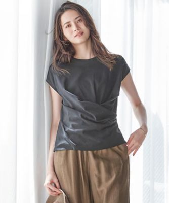 【ＳＬＯＷ／一部店舗限定】ＭＶＳコットン　カシュクールデザイン　Ｔシャツ（ＫＫＳ１ＣＭ０９６０）