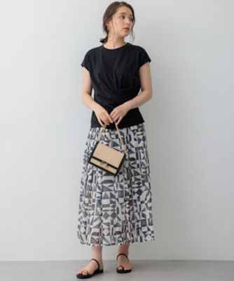 【ＳＬＯＷ／一部店舗限定】ＭＶＳコットン　カシュクールデザイン　Ｔシャツ（ＫＫＳ１ＣＭ０９６０）