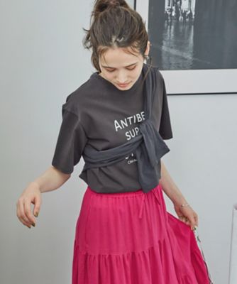 【ＳＬＯＷ／一部店舗限定】ＭＶＳコットン　デザイン　ロゴＴシャツ（ＫＫＳ１ＣＭ０９６２）
