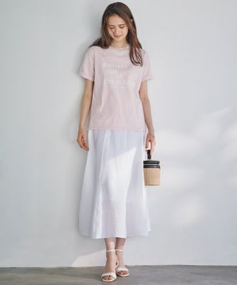 【ＳＬＯＷ／一部店舗限定】ＭＶＳコットン　デザイン　ロゴＴシャツ（ＫＫＳ１ＣＭ０９６２）