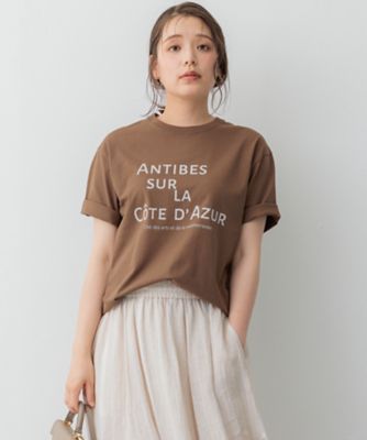 【ＳＬＯＷ／一部店舗限定】ＭＶＳコットン　デザイン　ロゴＴシャツ（ＫＫＳ１ＣＭ０９６２）