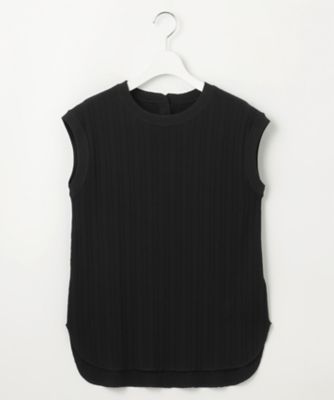 【ＳＬＯＷ／一部店舗限定】ランダムリブフライス　フレンチスリーブ　カットソー（ＫＫＳ１ＣＭ０９６３）
