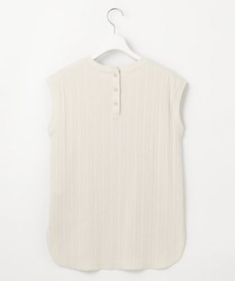 【ＳＬＯＷ／一部店舗限定】ランダムリブフライス　フレンチスリーブ　カットソー（ＫＫＳ１ＣＭ０９６３）