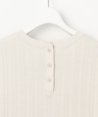 【ＳＬＯＷ／一部店舗限定】ランダムリブフライス　フレンチスリーブ　カットソー（ＫＫＳ１ＣＭ０９６３）