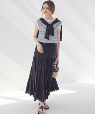 【ＳＬＯＷ／一部店舗限定】ランダムリブフライス　フレンチスリーブ　カットソー（ＫＫＳ１ＣＭ０９６３）