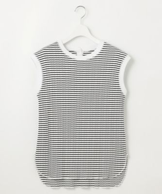 【ＳＬＯＷ／一部店舗限定】ランダムリブフライス　フレンチスリーブ　カットソー（ＫＫＳ１ＣＭ０９６３）