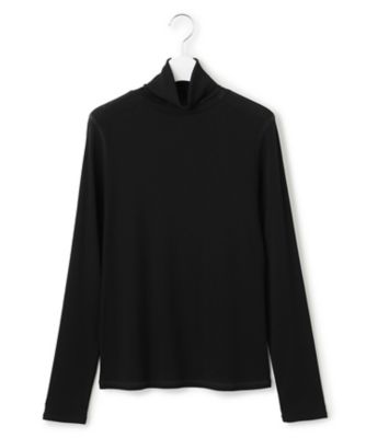 本日まで　タートルネックカットソー カットソー タートルネック 長袖 レディース ハイネック 日本製