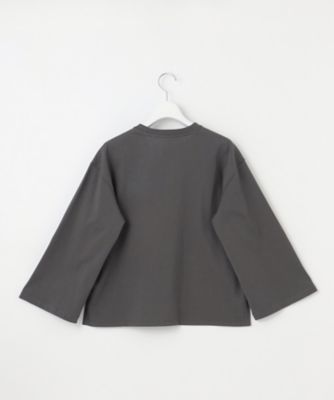 【ＳＬＯＷ／一部店舗限定】ＭＶＳコットン　フレア袖　ロゴＴシャツ（ＫＫＳ１ＧＭ０９３２）
