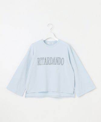 【ＳＬＯＷ／一部店舗限定】ＭＶＳコットン　フレア袖　ロゴＴシャツ（ＫＫＳ１ＧＭ０９３２）