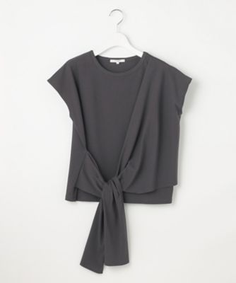 【ＳＬＯＷ／一部店舗限定】ライトツイストコットン　サッシュデザイン　Ｔシャツ（ＫＫＳ１ＧＭ０９６０）