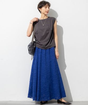 【ＳＬＯＷ／一部店舗限定】ライトツイストコットン　切り替えデザイン　Ｔシャツ（ＫＫＳ１ＧＭ０９６１）