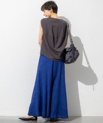 【ＳＬＯＷ／一部店舗限定】ライトツイストコットン　切り替えデザイン　Ｔシャツ（ＫＫＳ１ＧＭ０９６１）