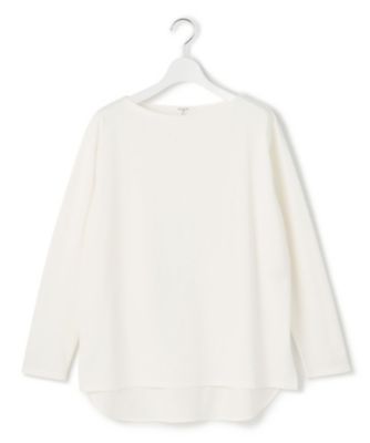 【ＳＬＯＷ／一部店舗限定】ギザコットンボーダー　ボートネックカットソー（ＫＫＳ１ＳＡ０９３２）