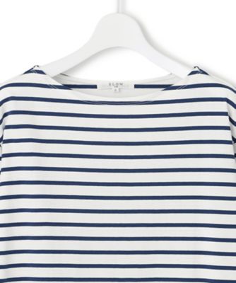 【ＳＬＯＷ／一部店舗限定】ギザコットンボーダー　ボートネックカットソー（ＫＫＳ１ＳＡ０９３２）