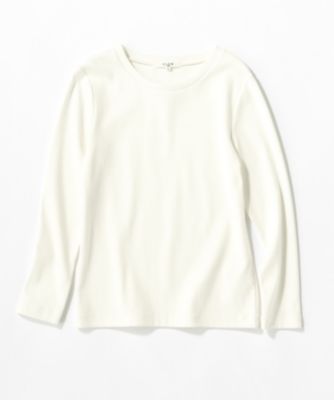 ＜23区 S (Women/小さいサイズ)＞【ＳＬＯＷ／一部店舗限定】ミドルフライスジャージー　長袖カットソー（ＫＫＳ２ＣＭ０９３５）