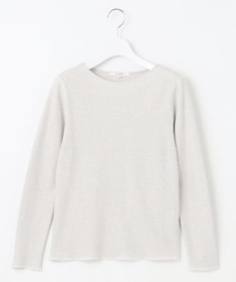 【ＳＬＯＷ／一部店舗限定】ラメリブジャージー　ロングＴシャツ（ＫＫＳ２ＧＭ０９３４）