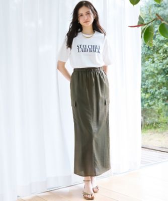 【ＳＬＯＷ／一部店舗限定】ＭＶＳコットン　ロゴＴシャツ（ＫＫＳ２ＧＭ０９６３）
