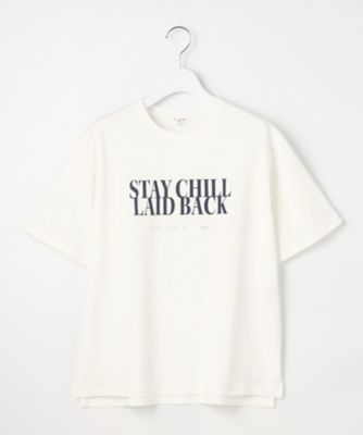 【ＳＬＯＷ／一部店舗限定】ＭＶＳコットン　ロゴＴシャツ（ＫＫＳ２ＧＭ０９６３）