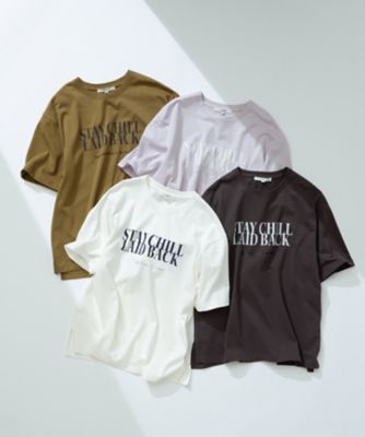 【ＳＬＯＷ／一部店舗限定】ＭＶＳコットン　ロゴＴシャツ（ＫＫＳ２ＧＭ０９６３）