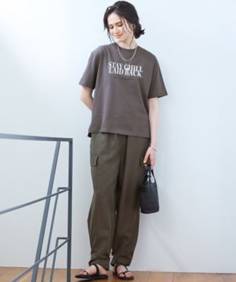 【ＳＬＯＷ／一部店舗限定】ＭＶＳコットン　ロゴＴシャツ（ＫＫＳ２ＧＭ０９６３）
