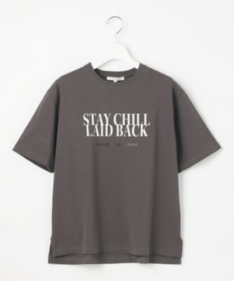 【ＳＬＯＷ／一部店舗限定】ＭＶＳコットン　ロゴＴシャツ（ＫＫＳ２ＧＭ０９６３）