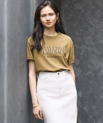【ＳＬＯＷ／一部店舗限定】ＭＶＳコットン　ロゴＴシャツ（ＫＫＳ２ＧＭ０９６３）