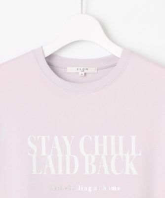 【ＳＬＯＷ／一部店舗限定】ＭＶＳコットン　ロゴＴシャツ（ＫＫＳ２ＧＭ０９６３）