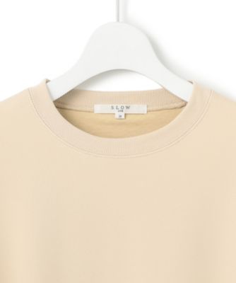 SLOW／一部店舗限定】ライトダンボール バルーン スウェット