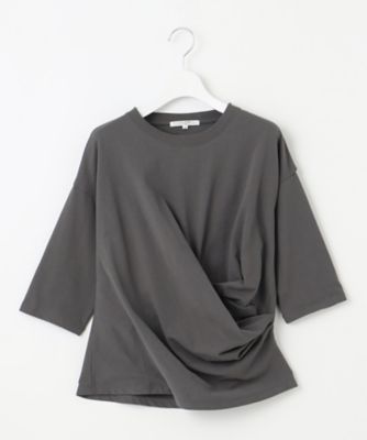 【ＳＬＯＷ／一部店舗限定】ＭＶＳコットン　カシュクール　５分丈　Ｔシャツ（ＫＫＳＷＧＭ０９３１）