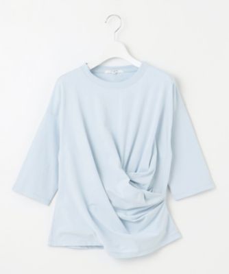 【ＳＬＯＷ／一部店舗限定】ＭＶＳコットン　カシュクール　５分丈　Ｔシャツ（ＫＫＳＷＧＭ０９３１）