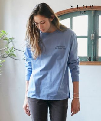 【ＳＬＯＷ】コンパクトシングルジャージー　ロゴ　Ｔシャツ（ＫＫＳＷＮＡ０９３６）