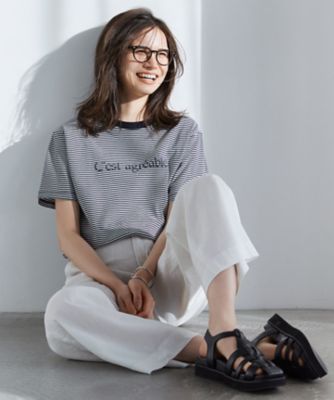 【ＳＬＯＷ／洗える】ロゴ　Ｔシャツ（ＫＫＳＷＳＭ０９３６）