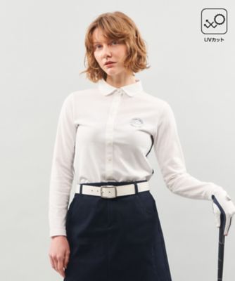 23区GOLF/ニジュウサンクゴルフ 【WOMEN】【UVケア】カラーシャツ(KKVLCS0204)