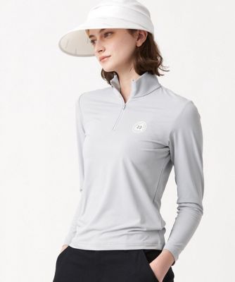 23区GOLF/ニジュウサンクゴルフ 【ＷＯＭＥＮ】ソフトクール　ハーフジップ（ＫＫＶＬＣＳ０７１４）