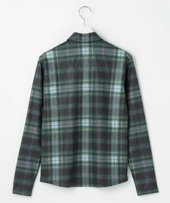 【ＷＯＭＥＮ】チェック長袖ポロシャツ（ＫＫＶＬＣＷ０４１４）