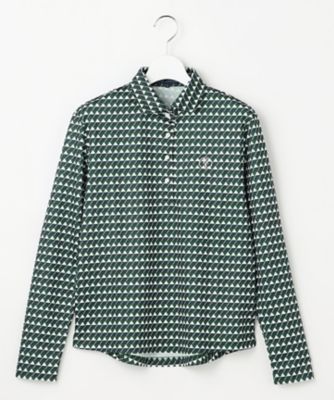   GOLF 吸水速乾性トミーフラッグ 長袖ポロシャツ TOMMY HILFIGER GOLF 吸水速乾性トミーフラッグ 長袖ポロシャツ