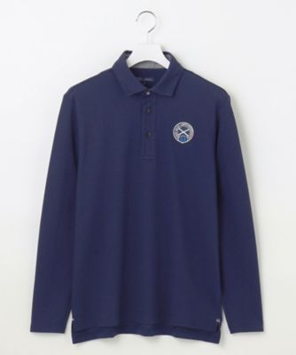 定番人気【MEN】ハニカムカノコ 長袖ポロシャツ / 23区GOLF