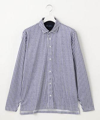 【ＭＥＮ】【吸水速乾／ＵＶカット】ストライプロゴ　長袖シャツ（ＫＫＶＴＣＳ０２１１）