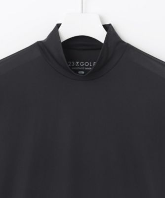 【ＭＥＮ】【吸水速乾／ＵＶケア】３０デニール　無地モックネックインナーシャツ（ＫＫＶＴＣＳ０７０１）