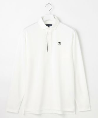 【タグ付き】KIWE &amp; Co. 長袖 ポロシャツ ホワイト XL 吸水&amp;速乾 タグ付き】KIWE & Co. 長袖 ポロシャツ ホワイト XL 吸水&速乾