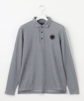 定番人気【ＭＥＮ】ハニカムカノコ　長袖ポロシャツ（ＫＫＶＴＳＡ０３０１）