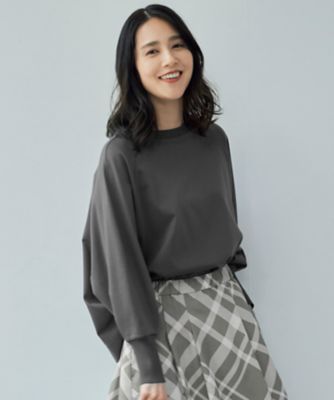 ＜自由区 S (Women/小さいサイズ)＞【セットアップ対応・洗える】エアーポンチ　カットソー（ＫＫＷ７ＣＷ０４３２）