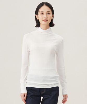 ＜自由区 S (Women/小さいサイズ)＞【洗える】ベアテレコボトルネック　カットソー（ＫＫＷ７ＣＷ０４３５）